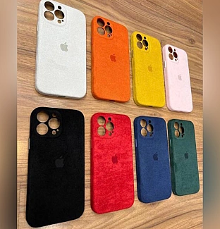 قاب مخمل اورجینال با محافظ دور لنز iphone